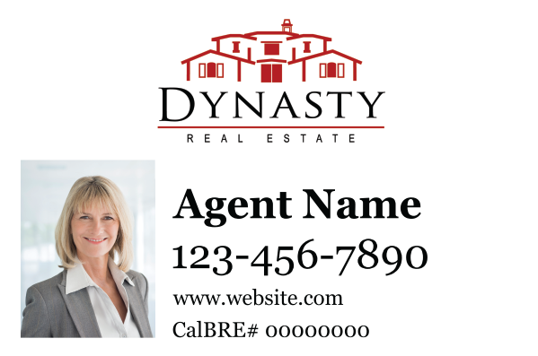 Picture of Dynasty Real Estate Car Magnet