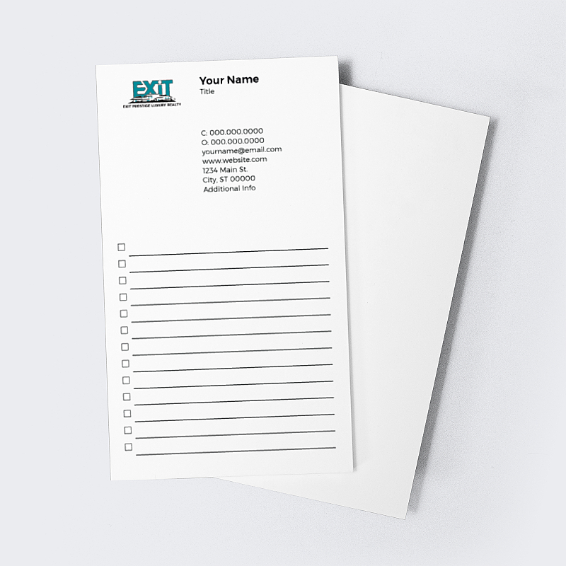 Picture of Custom Every Page Notepads