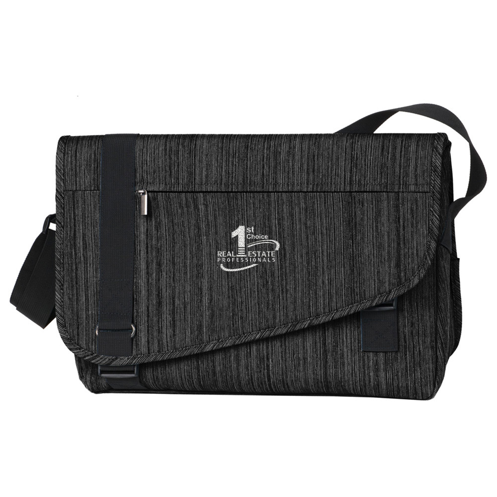 Picture of 1st Choice Real Estate Professionals, Inc. Crossbody Messenger - Adult One Size Black