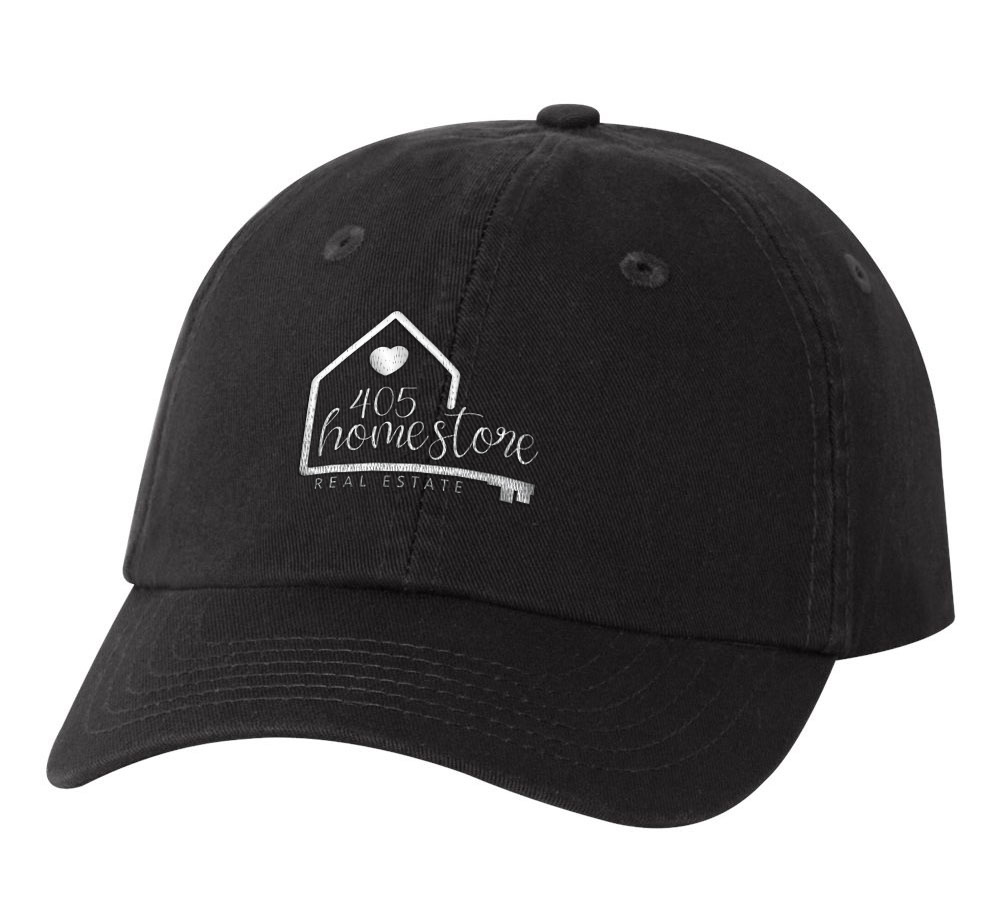 Picture of 405 Home Store Classic Twill Hat - Adult One Size Black