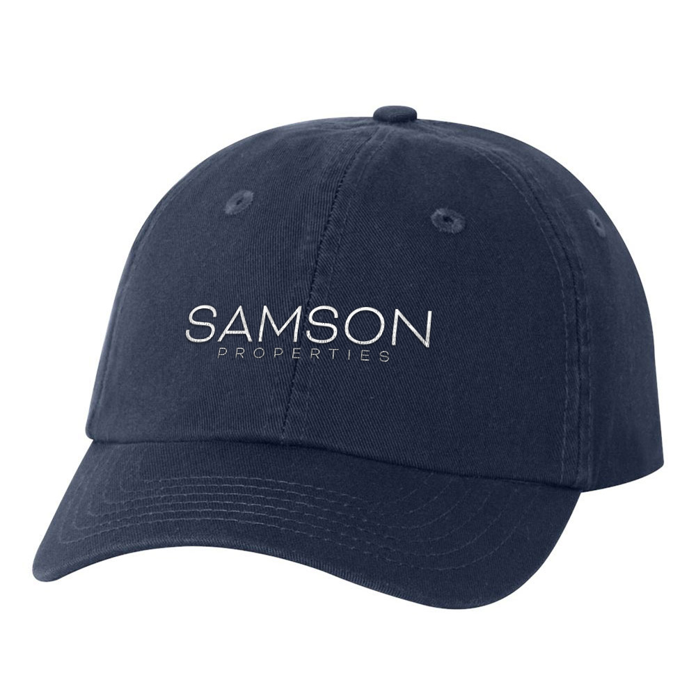 Picture of Samson Properties Classic Twill Hat - Adult One Size Navy