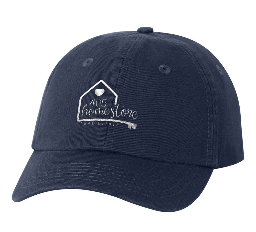 Picture of 405 Home Store Classic Twill Hat - Adult One Size Navy