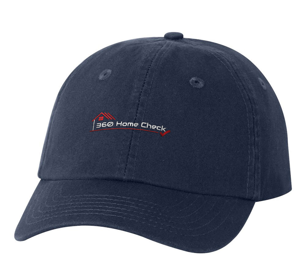 Picture of 360 Home Check Classic Twill Hat - Adult One Size Navy