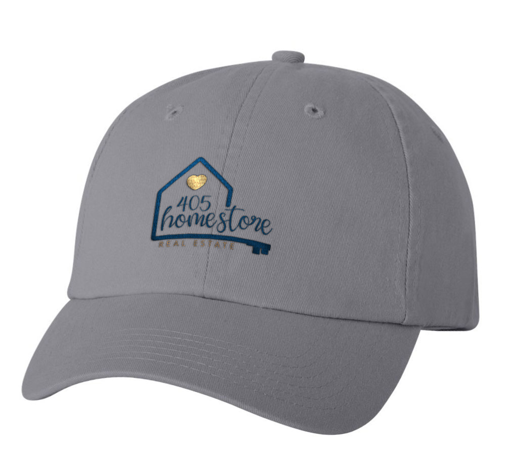 Picture of 405 Home Store Classic Twill Hat - Adult One Size Gray
