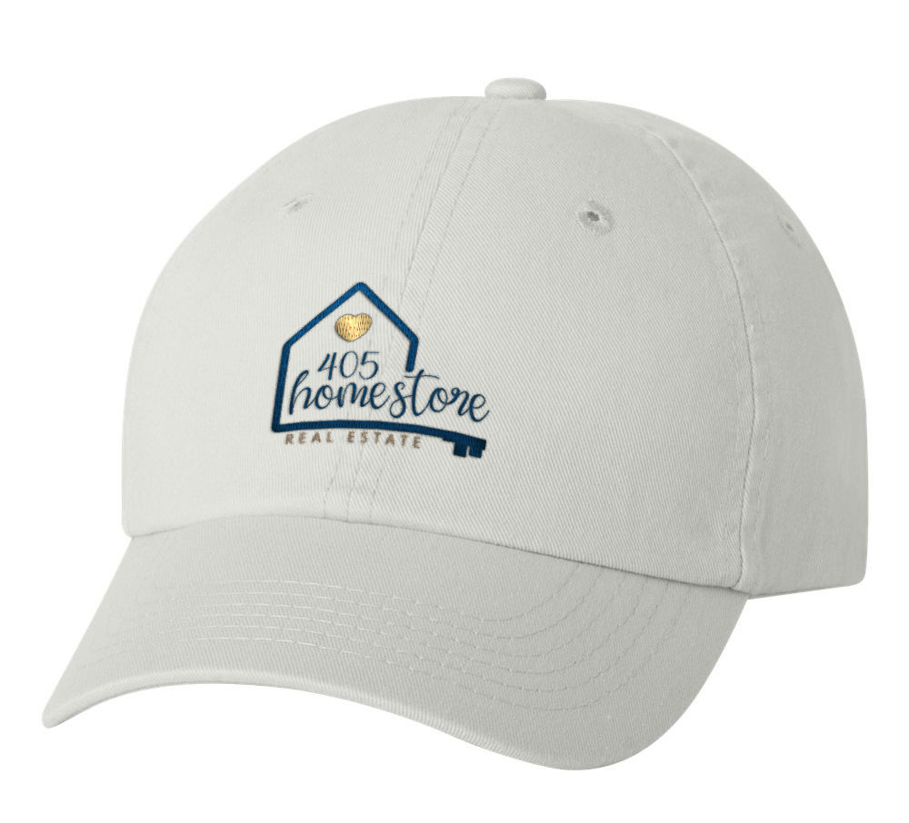 Picture of 405 Home Store Classic Twill Hat - Adult One Size White