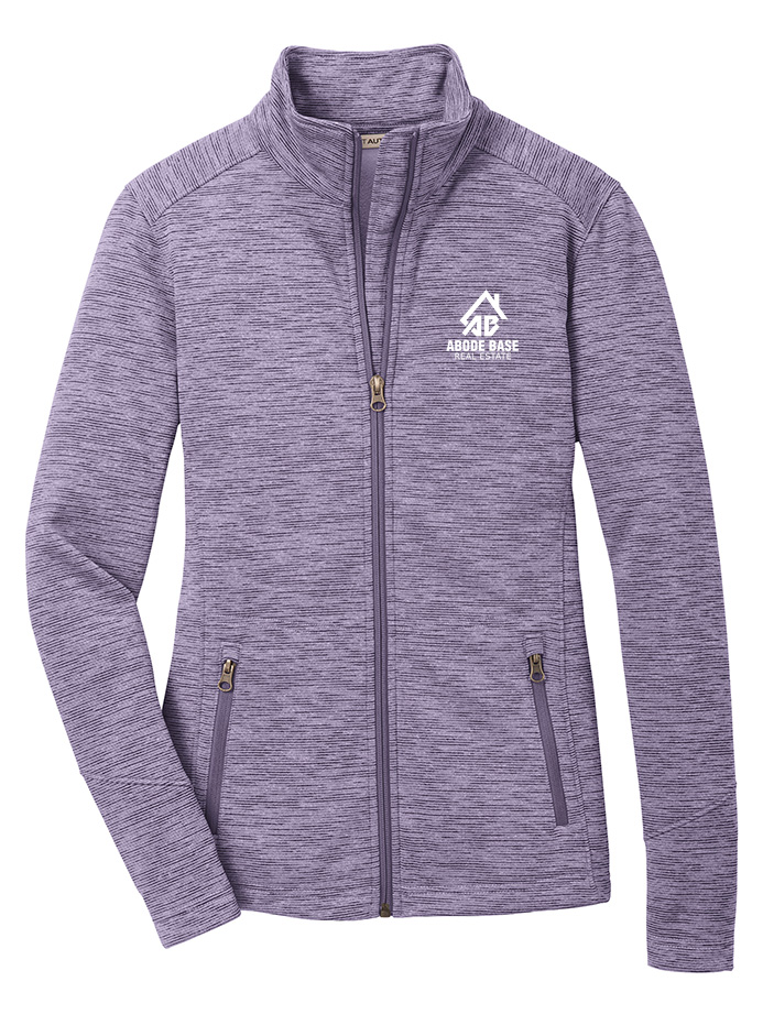 Picture of Abode Base Real Estate Port Authority DS Fleece Jacket - Women's  Purple