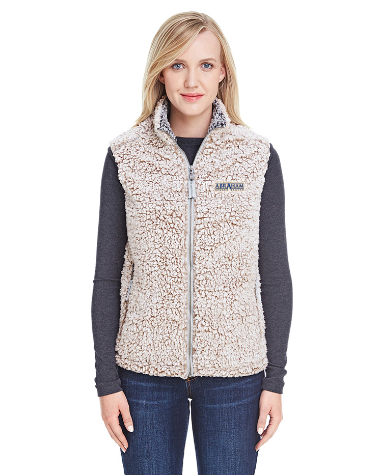 Picture of Abraham Legacy Realty J America Sherpa Vest - Women's  Oatmeal