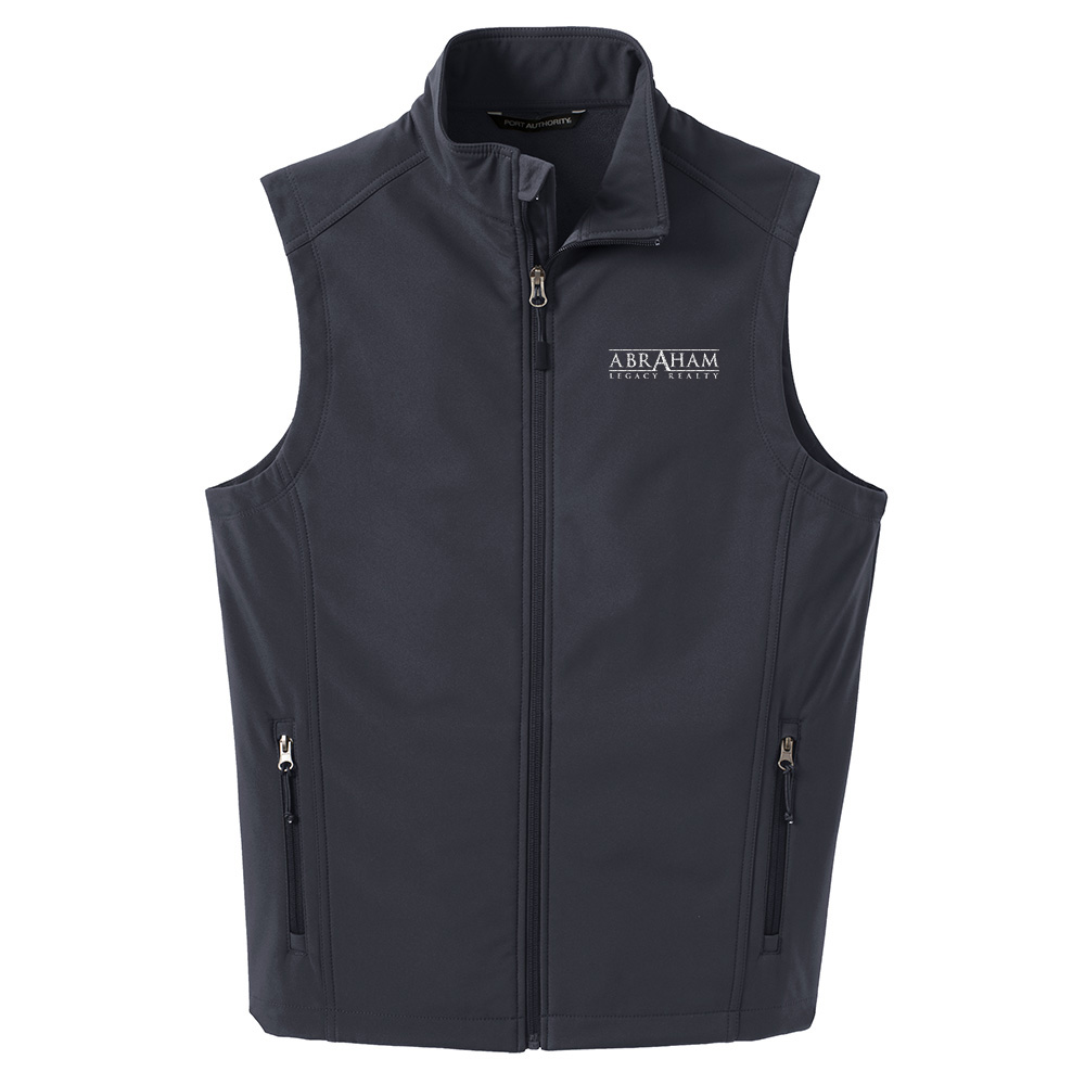 Picture of Abraham Legacy Realty Soft Shell Vest - Men's  Charcoal