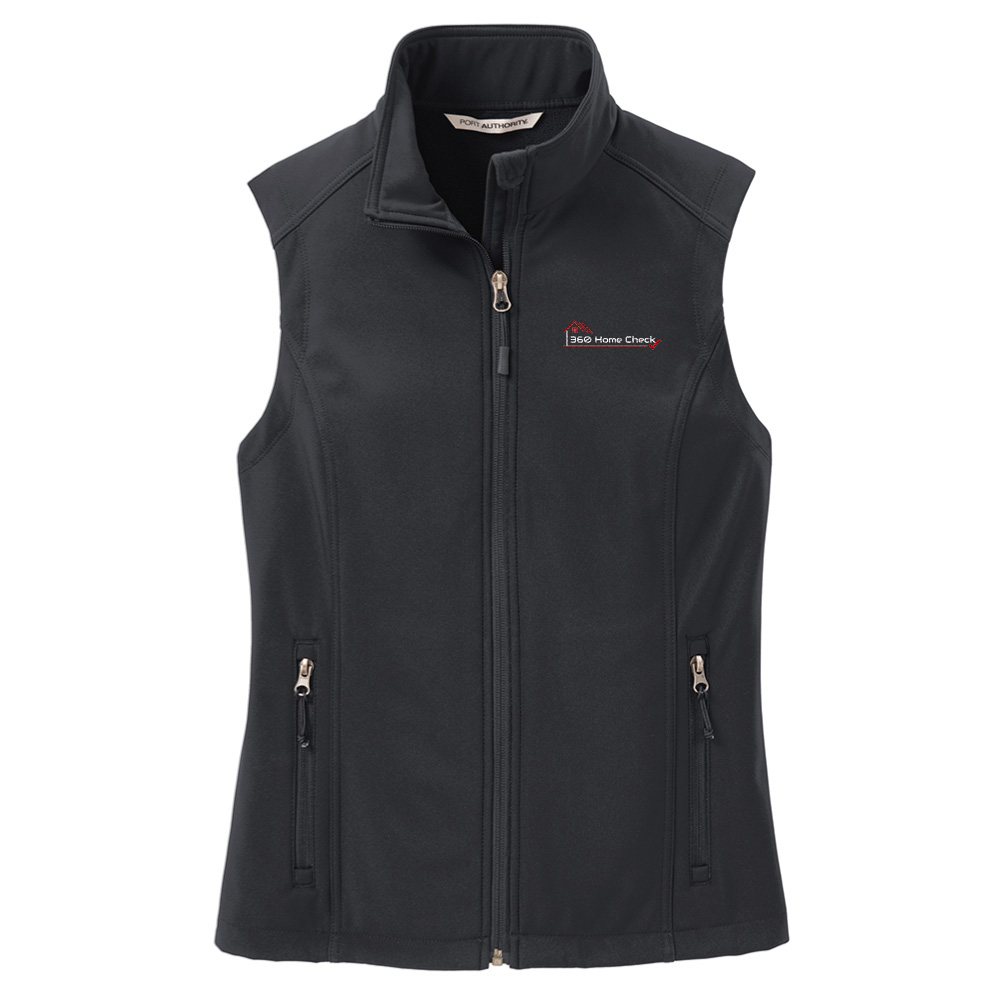 Picture of 360 Home Check Soft Shell Vest - Women's  Black