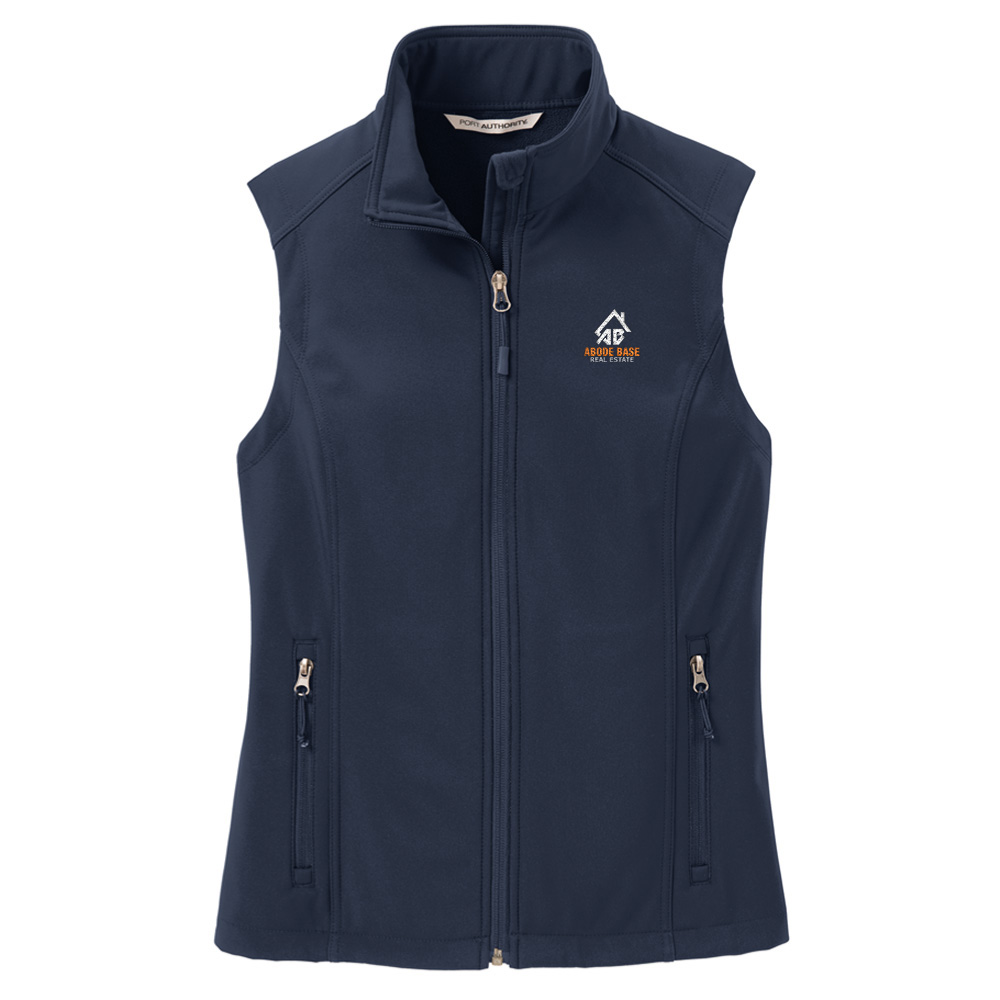Picture of Abode Base Real Estate Soft Shell Vest - Women's  Navy