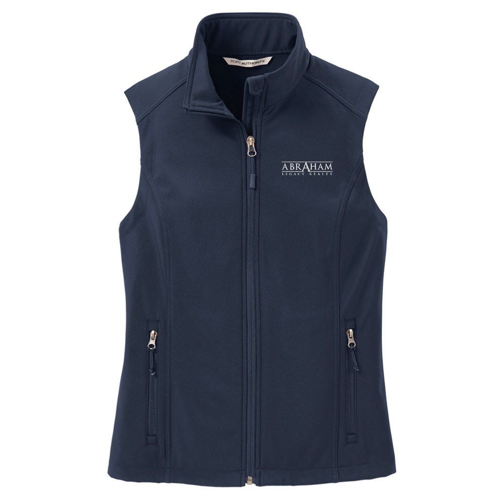 Picture of Abraham Legacy Realty Soft Shell Vest - Women's  Navy