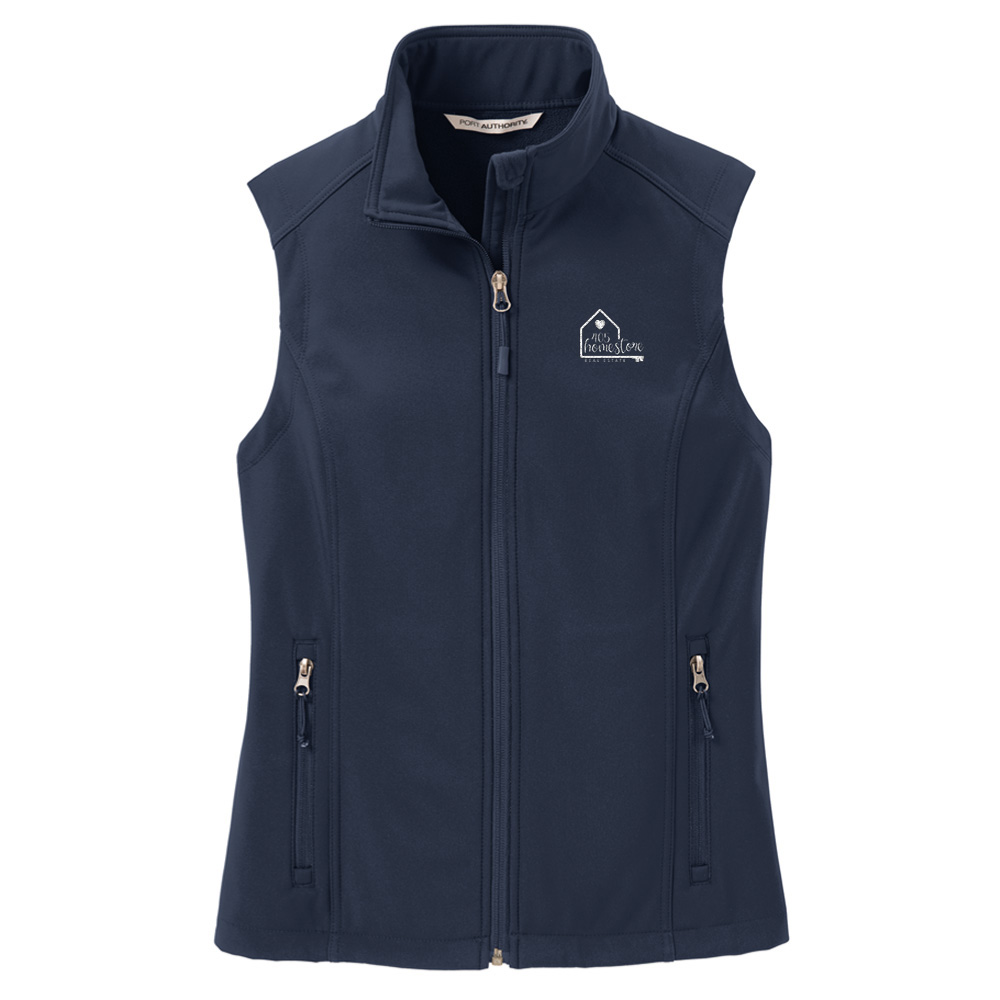 Picture of 405 Home Store Soft Shell Vest - Women's  Navy