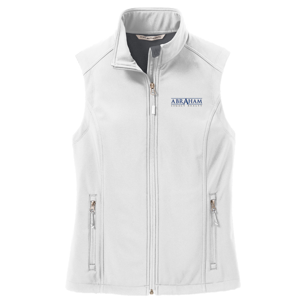 Picture of Abraham Legacy Realty Soft Shell Vest - Women's  White
