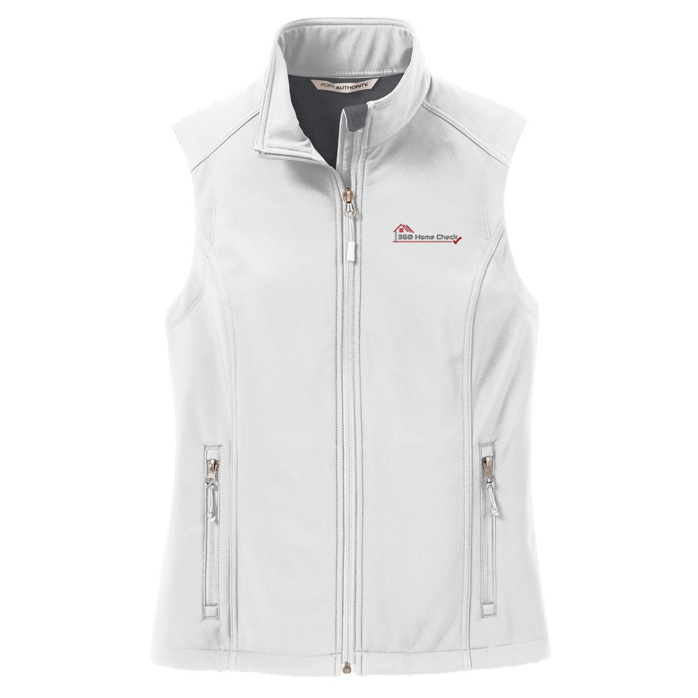 Picture of 360 Home Check Soft Shell Vest - Women's  White