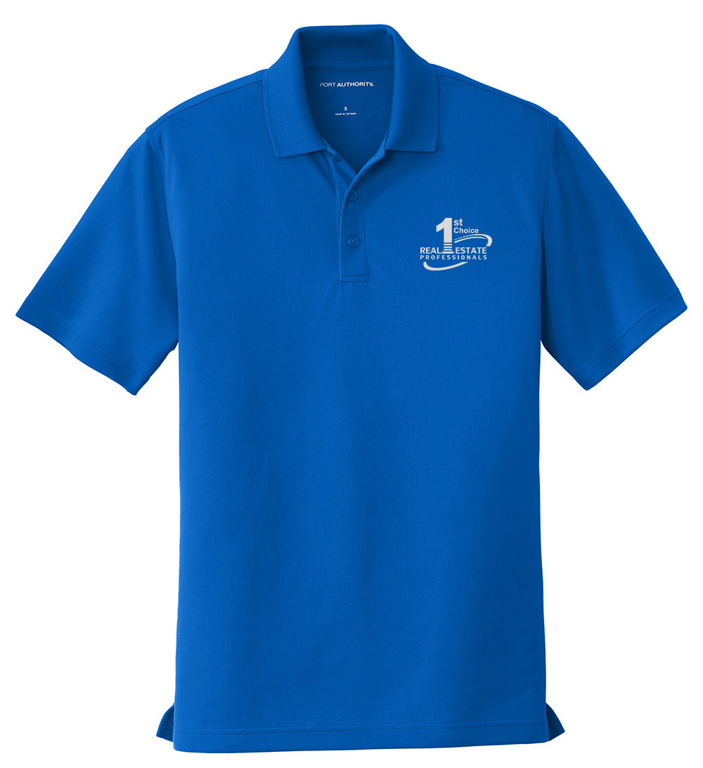 Picture of 1st Choice Real Estate Professionals, Inc. Moisture Wicking Micro Mesh Polo - Men's  Royal Blue