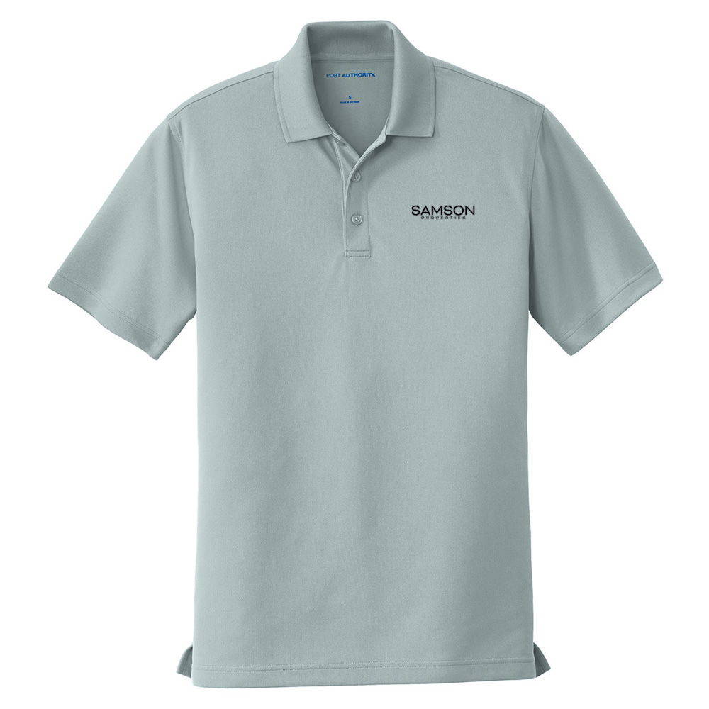 Picture of Samson Properties Moisture Wicking Polo - Men's  Gray 