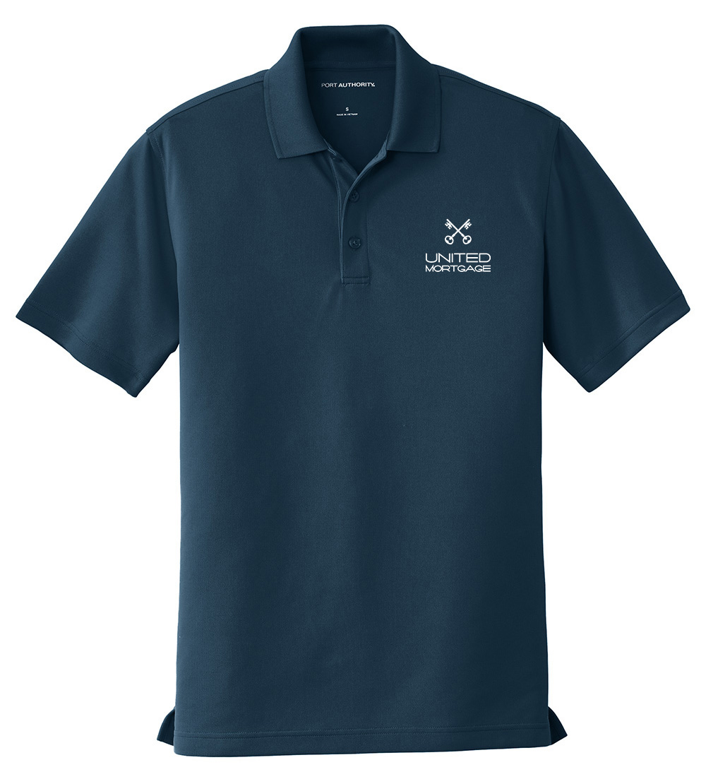 Picture of United Mortgage Moisture Wicking Micro Mesh Polo - Men's  Navy
