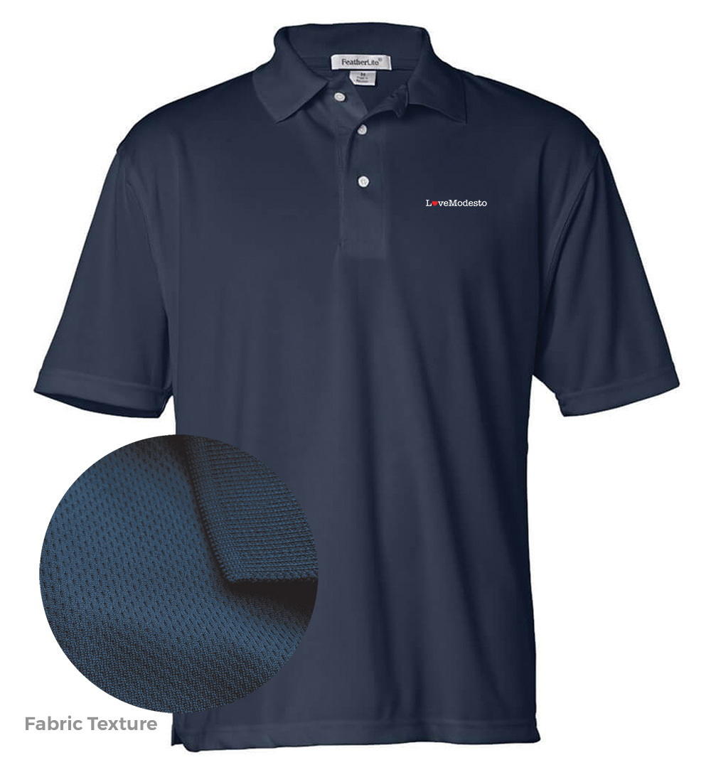 Picture of Love Our Cities Modesto Moisture Wicking Polo - Men's  Navy 
