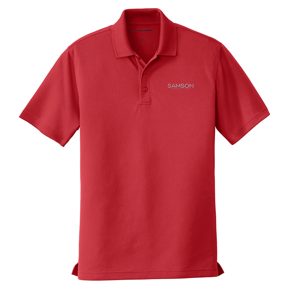 Picture of Samson Properties Moisture Wicking Polo - Men's  Red 