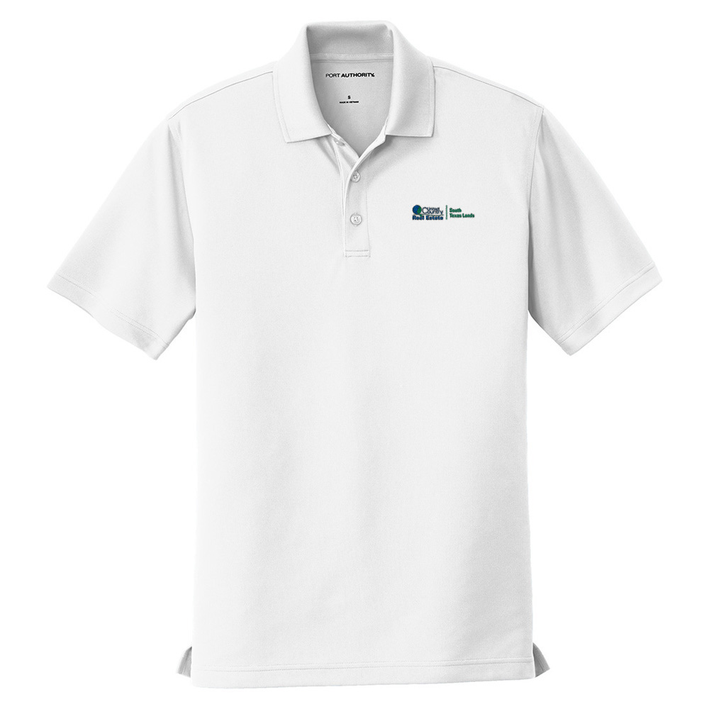 Picture of United Country/South Texas Lands Moisture Wicking Micro Mesh Polo - Men's  White