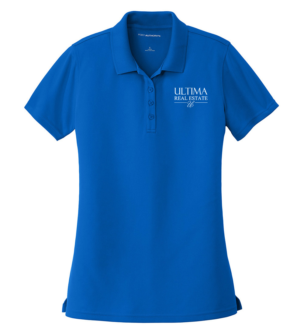 Picture of Ultima Real Estate Moisture Wicking Micro Mesh Polo - Women's  Royal Blue