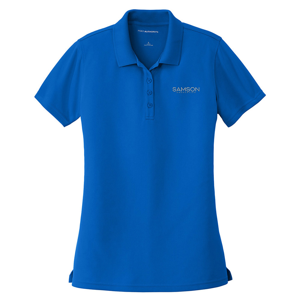 Picture of Samson Properties Moisture Wicking Polo - Women's  Royal Blue 