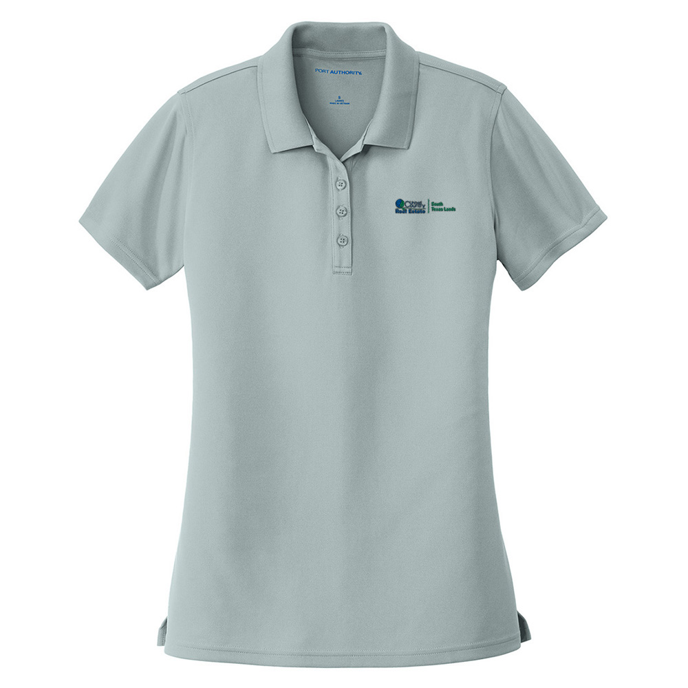 Picture of United Country/South Texas Lands Moisture Wicking Micro Mesh Polo - Women's  Gray