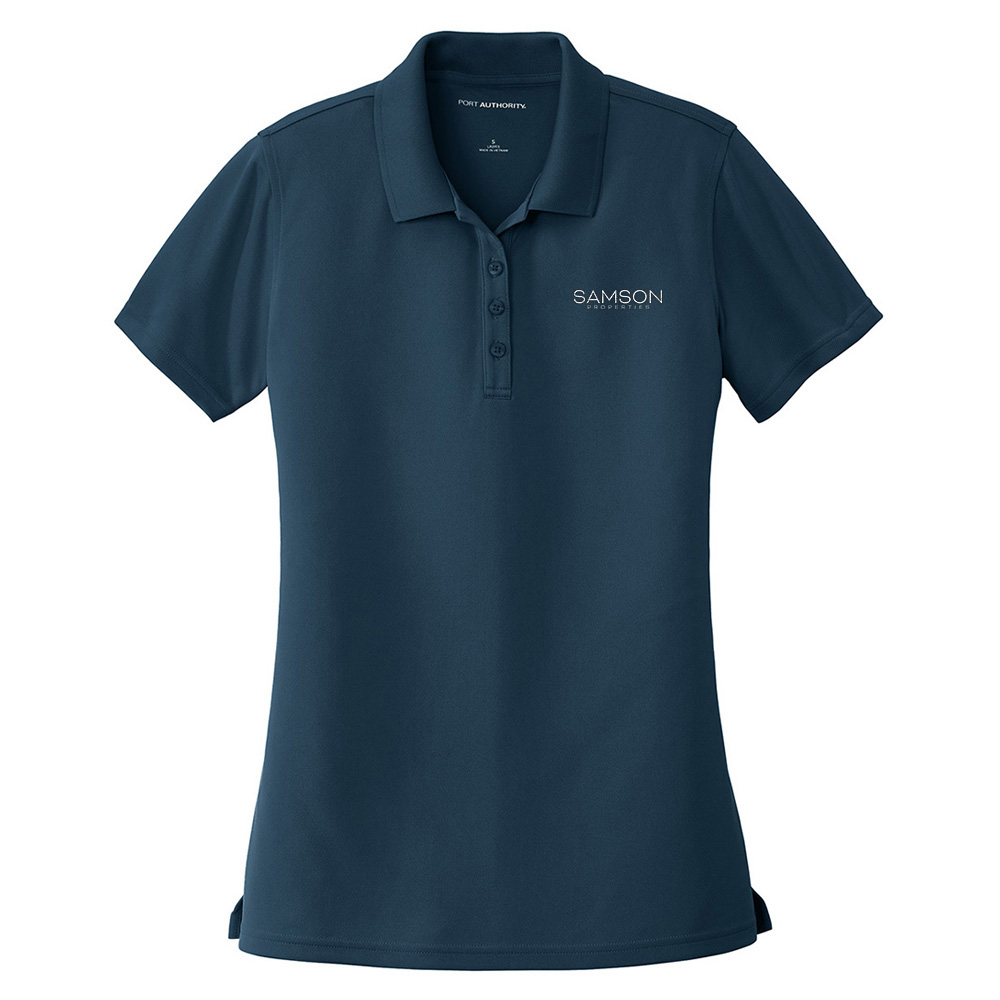 Picture of Samson Properties Moisture Wicking Polo - Women's  Navy 