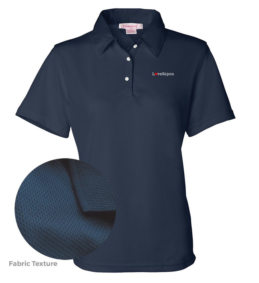 Picture of Love Our Cities Ripon Moisture Wicking Polo - Women's  Navy 