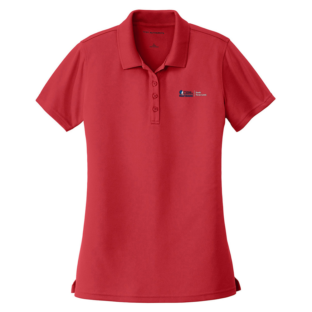 Picture of United Country/South Texas Lands Moisture Wicking Micro Mesh Polo - Women's  Red