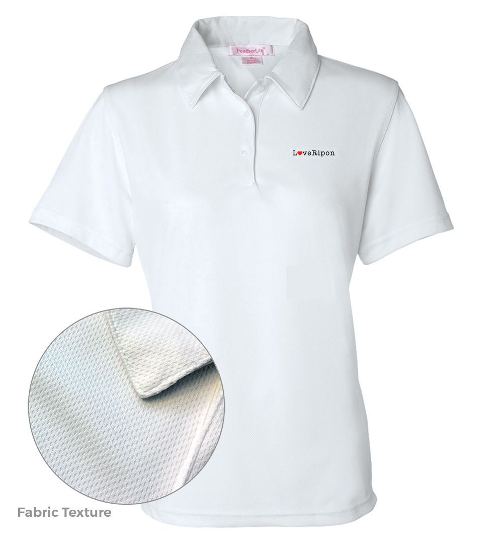 Picture of Love Our Cities Ripon Moisture Wicking Polo - Women's  White 
