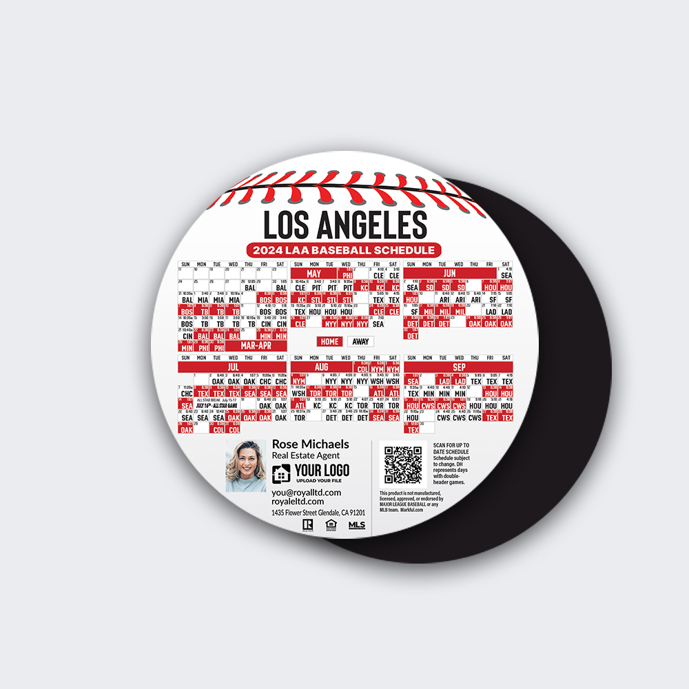 Picture of Circle Shape Magnets - Los Angeles Angels of Anaheim