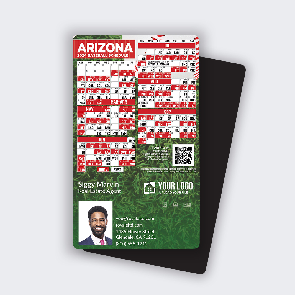 Picture of 2024 Custom Full Baseball Magnets - Arizona Diamondbacks