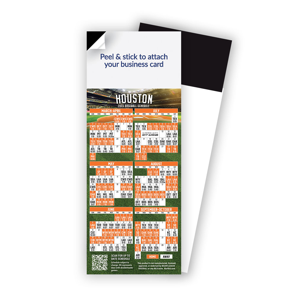 Picture of 2024 QuickStix Baseball Magnets - Houston Astros