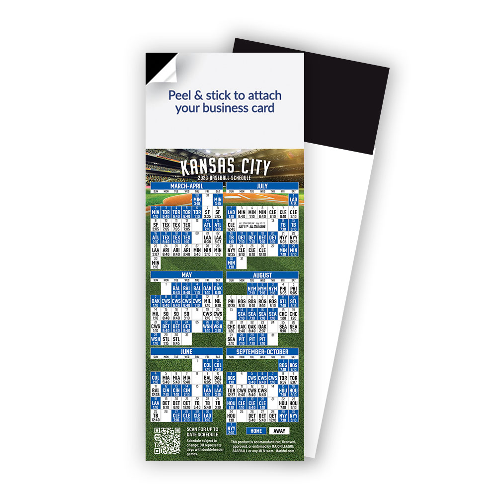 Picture of 2024 QuickStix Baseball Magnets - Kansas City Royals - 1000 Pack