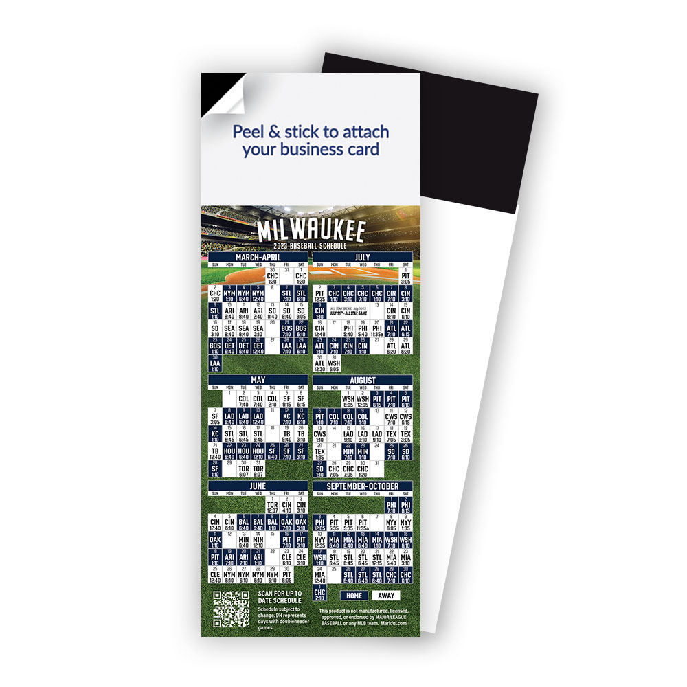 Picture of 2024 QuickStix Baseball Magnets - Milwaukee Brewers