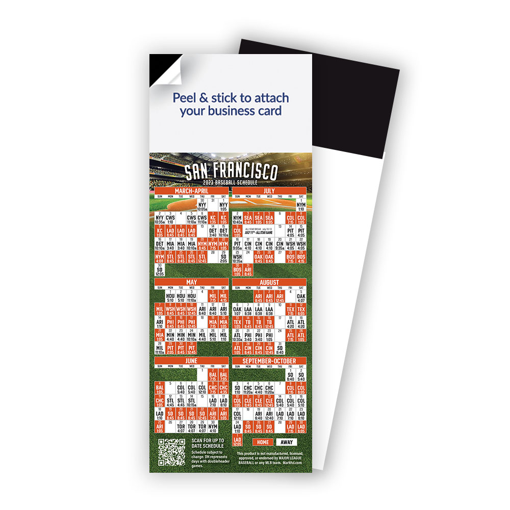 Picture of 2024 QuickStix Baseball Magnets - San Francisco Giants