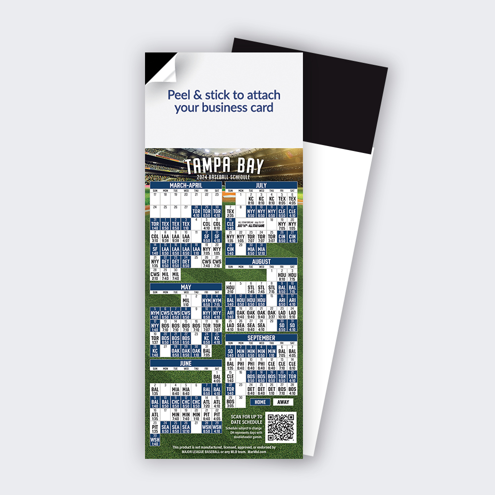 Picture of 2024 QuickStix Baseball Magnets - Tampa Bay Rays