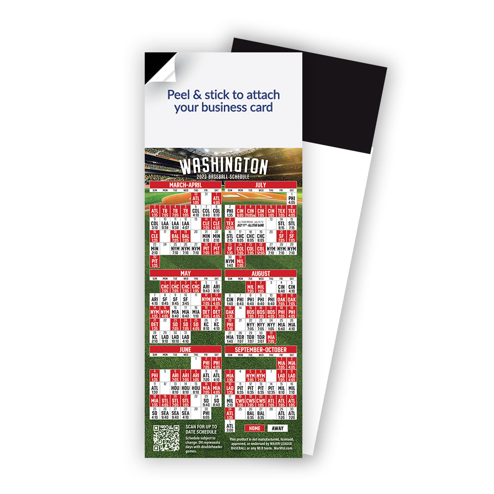 Picture of 2024 QuickStix Baseball Magnets - Washington Nationals