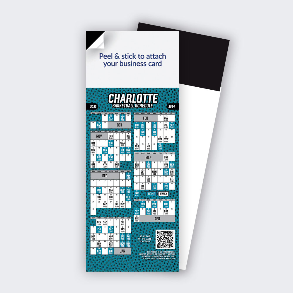 Picture of 2023-24 Stock QuickStix Basketball Magnets - Charlotte Hornets 