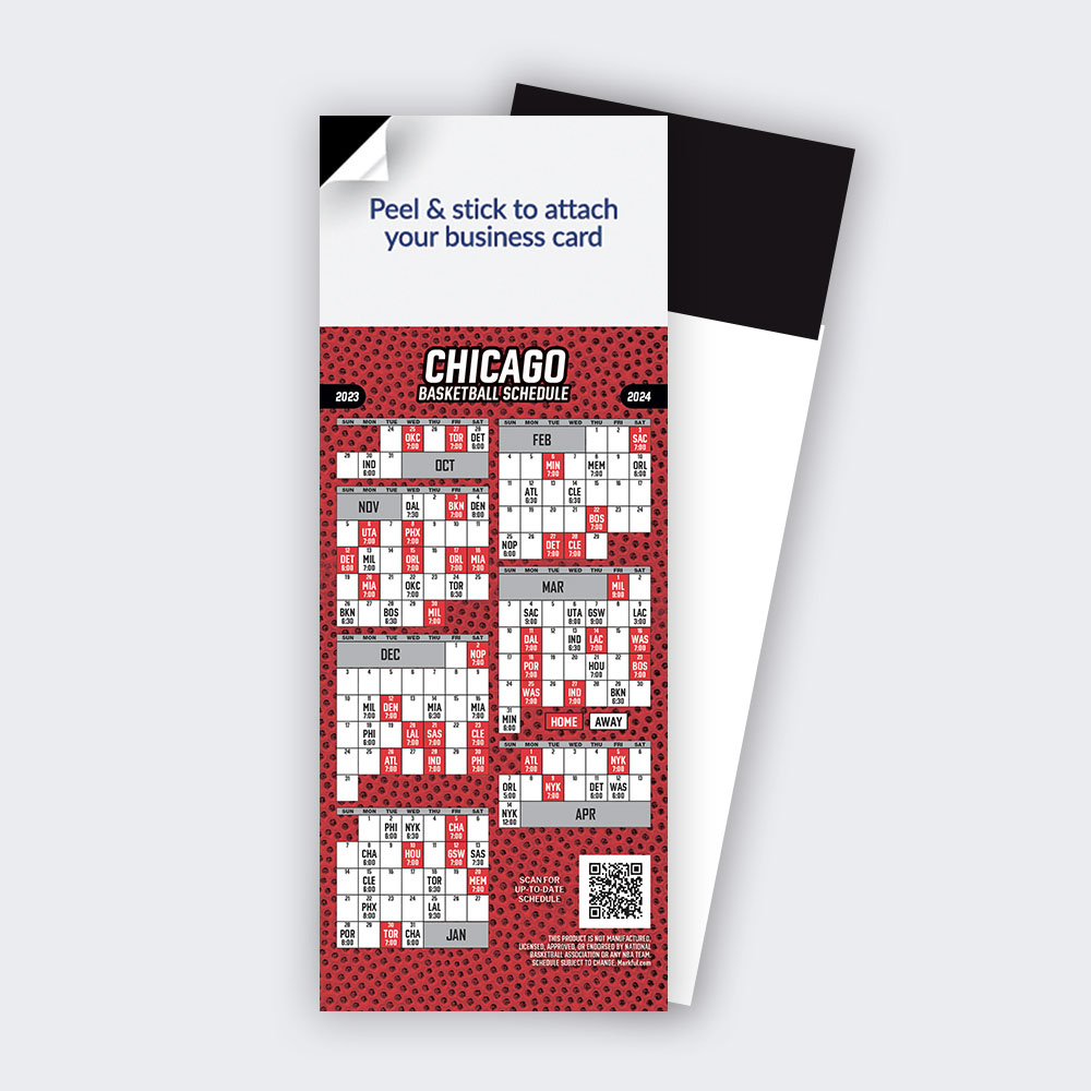 Picture of 2023-24 Stock QuickStix Basketball Magnets - Chicago Bulls 