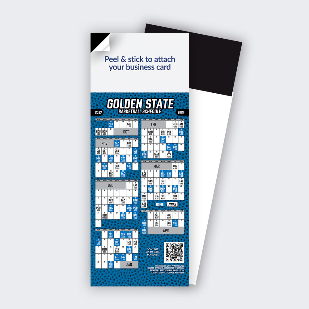 Picture of 2023-24 Stock QuickStix Basketball Magnets - Golden State Warriors 