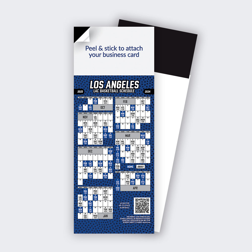 Picture of 2023-24 Stock QuickStix Basketball Magnets - Los Angeles Clippers 