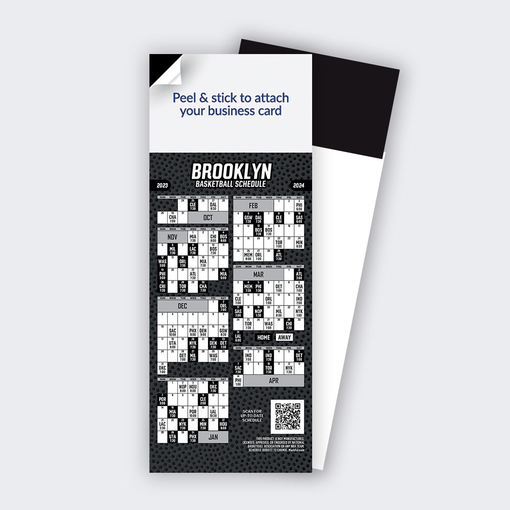 Picture of 2023-24 Stock QuickStix Basketball Magnets - Brooklyn Nets 