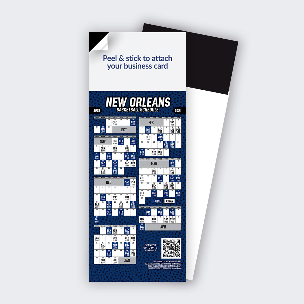 Picture of 2023-24 Stock QuickStix Basketball Magnets - New Orleans Pelicans 