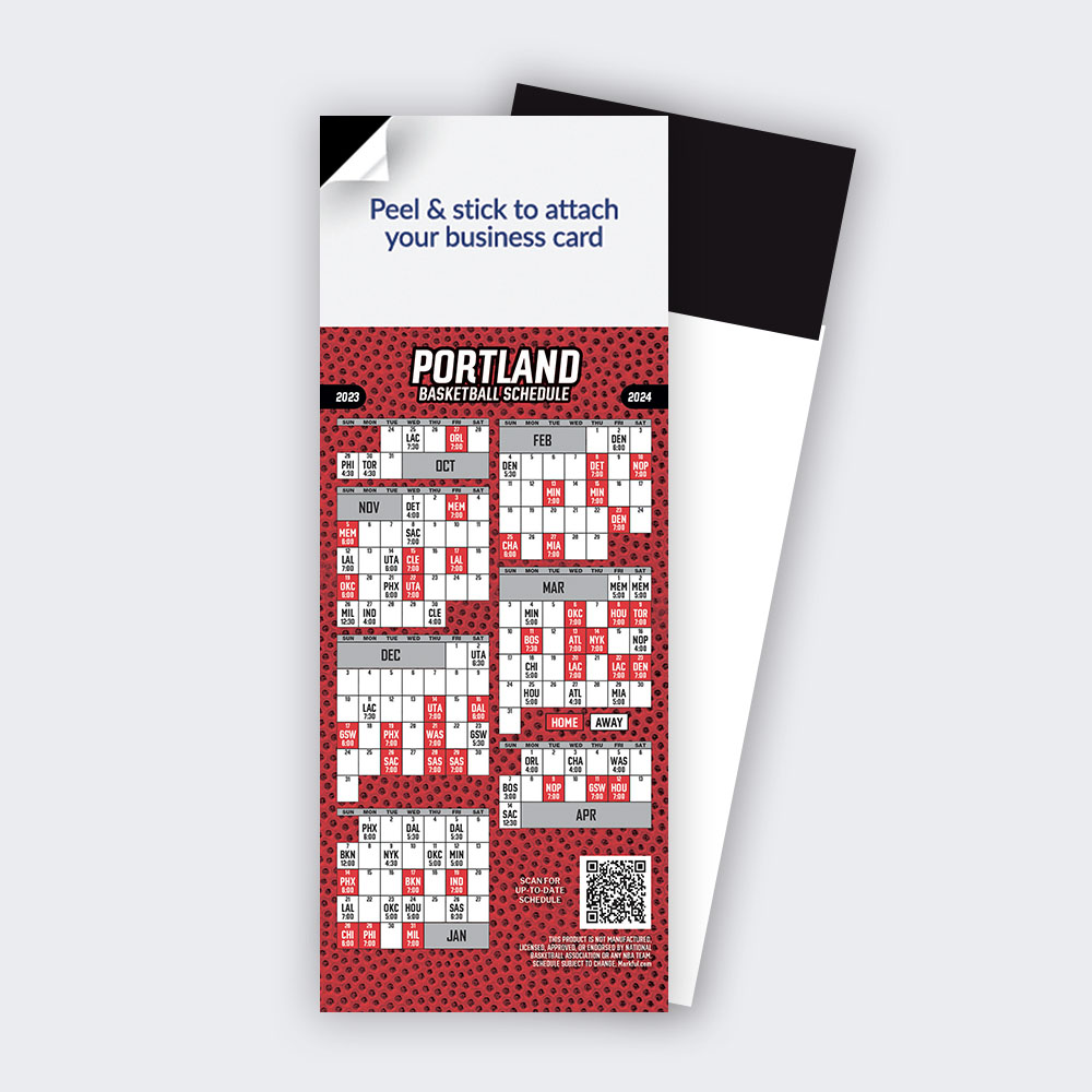 Picture of 2023-24 Stock QuickStix Basketball Magnets - Portland Trail Blazers 