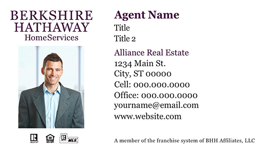 Picture of  Alliance Real Estate Business Cards