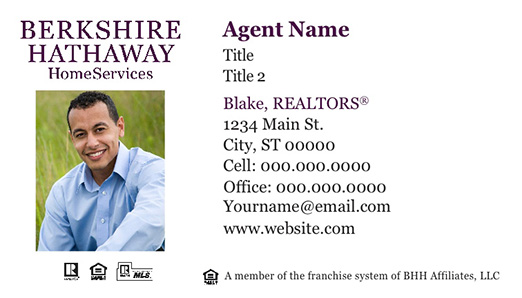 Picture of  Blake, REALTORS® Business Cards