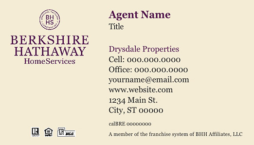 Picture of  Drysdale Business Cards