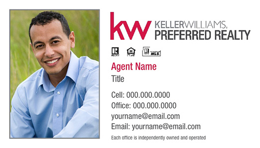 Picture of Keller Williams Perferred Realty Business Cards